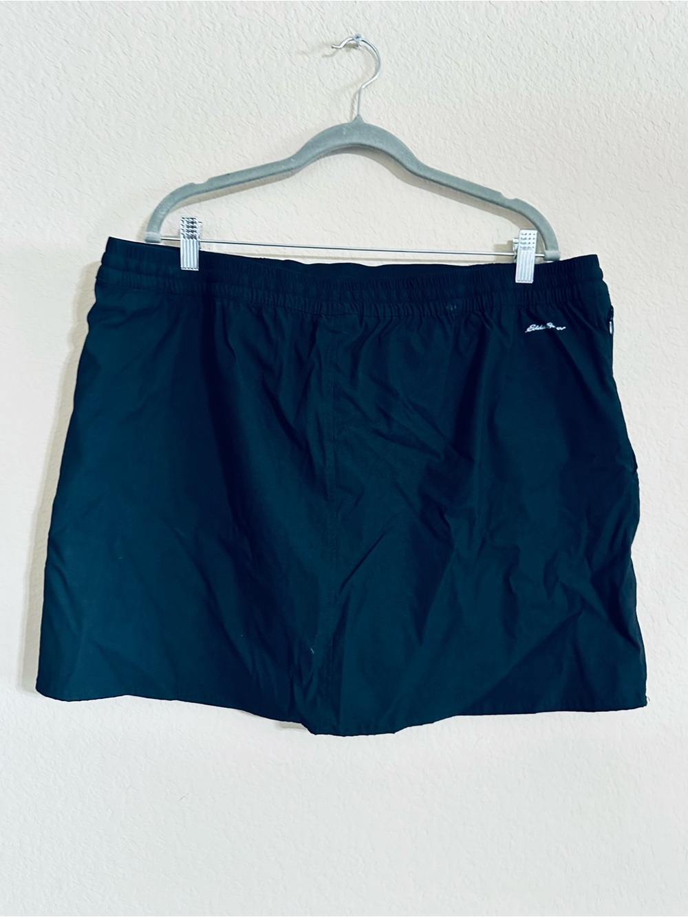 Eddie Bauer Pull-On XL Black Skort with Drawstring Waist - Picture 4 of 6